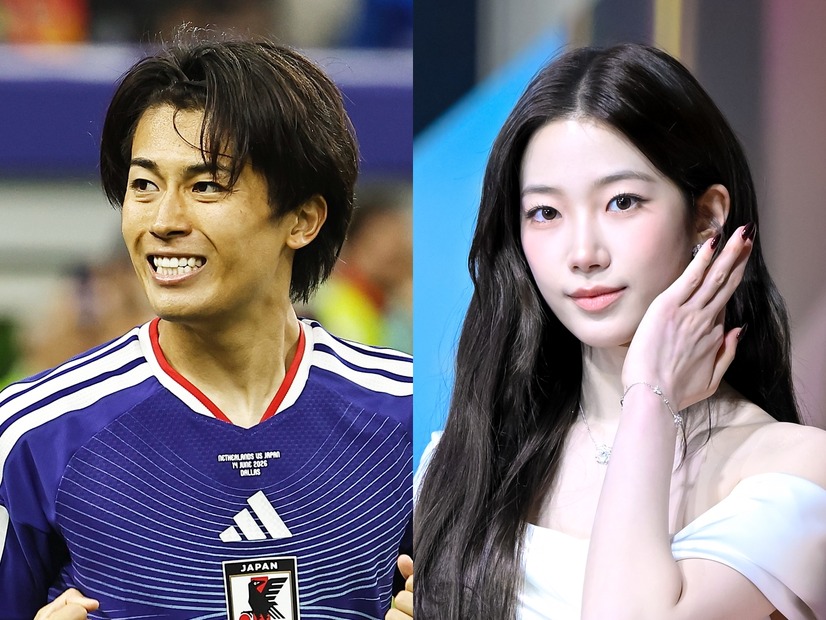 日本代表のW杯ゴールがLE SSERAFIMに飛び火？　中村敬斗とカズハの“妄想兄妹説”、海外で458万表示のワケ