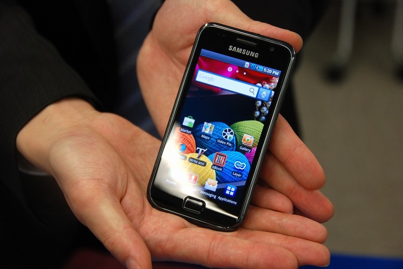 Android搭載スマートフォン「GALAXY S」