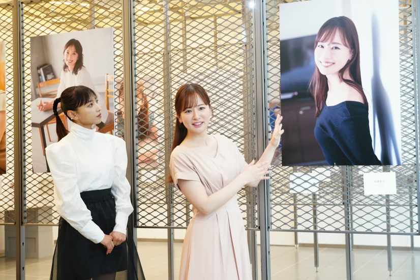 望月理恵、皆藤愛子【撮影：小宮山あきの】