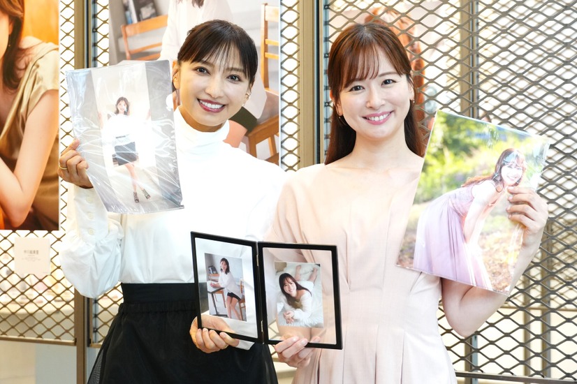 望月理恵、皆藤愛子【撮影：小宮山あきの】