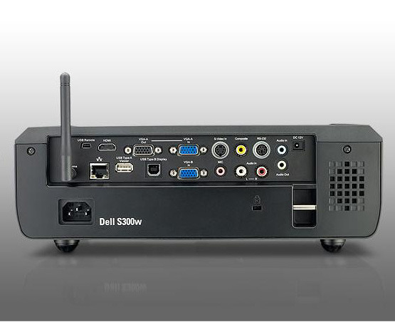 Dell S300wの背面