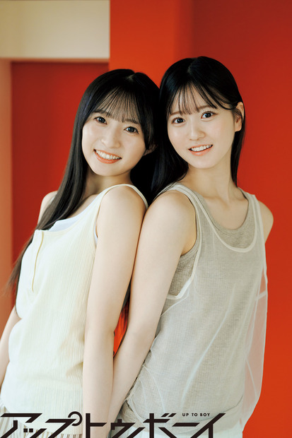 秋山由奈×八木愛月(AKB48)※左から