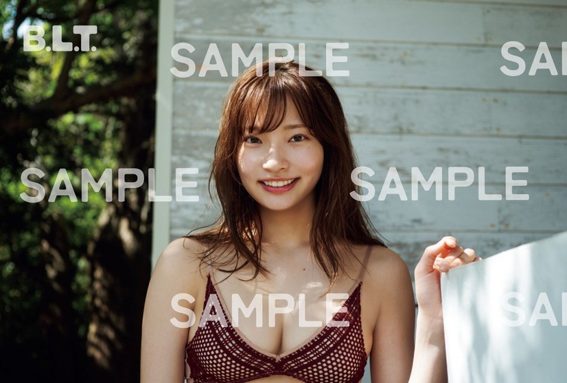「B.L.T.2026年8月号」セブンネットショッピング購入特典ポストカード【里仲菜月(Task have Fun)】