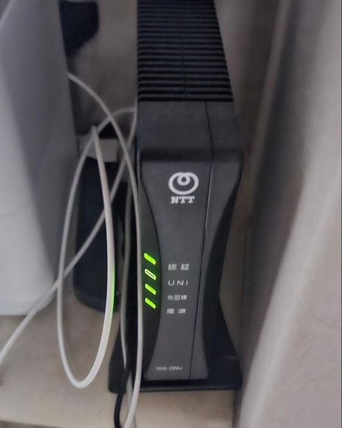 NTT製の10G-ONU