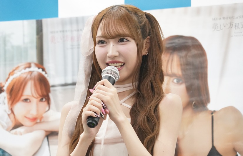 野村実代【写真:竹内みちまろ】
