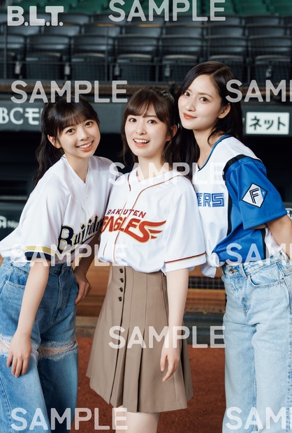 「B.L.T.2026年9月号」セブンネットショッピング購入特典ポストカード【小川彩&金川紗耶&長嶋凛桜(乃木坂46)】