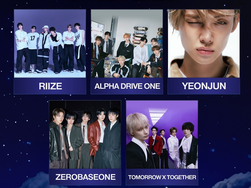 TXT・RIIZE・ZB1ら人気アーティスト集結！音楽授賞式「AAA 2026」第3弾ラインナップ発表