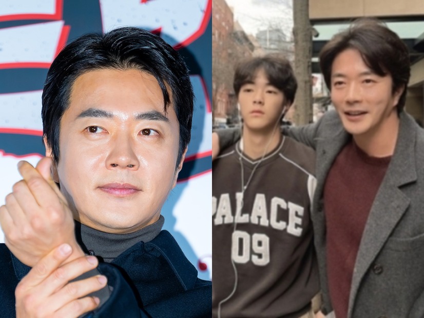 「お父さんかと」俳優クォン・サンウの高校生息子、恵まれた容姿が話題！“新たな家族”との近況