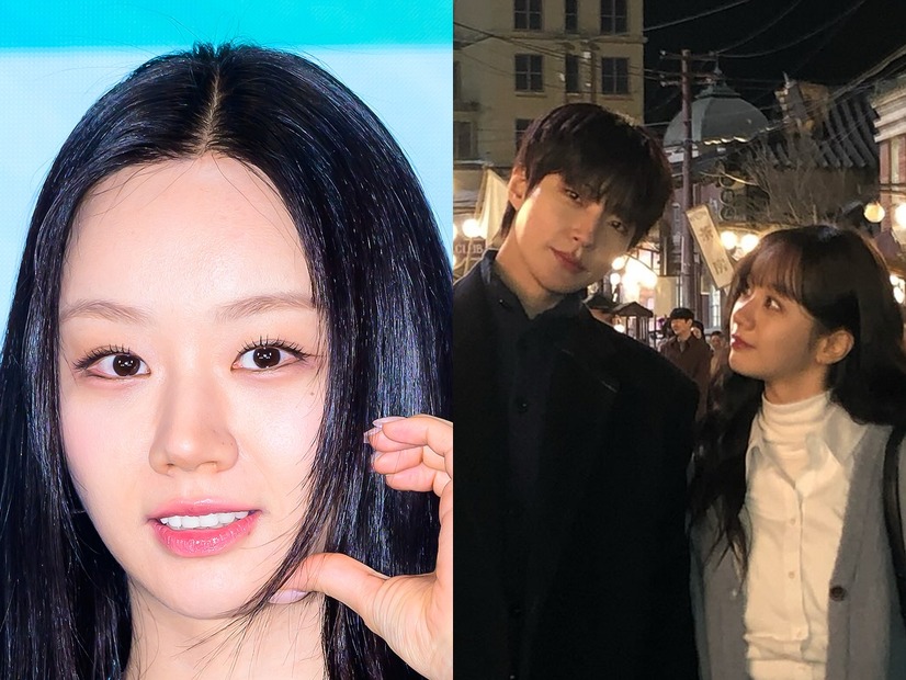 元カレと“ドロ沼破局”後、年上俳優といい雰囲気？アイドル出身韓国女優、作品外でも密着
