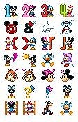 マイ絵文字（80種） © Disney