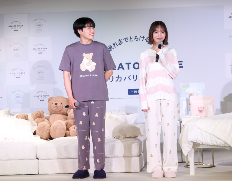 左から）池田直人（レインボー）、井桁弘恵【撮影／平木昌宏】