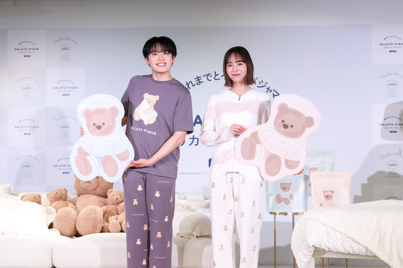 左から）池田直人（レインボー）、井桁弘恵【撮影／平木昌宏】