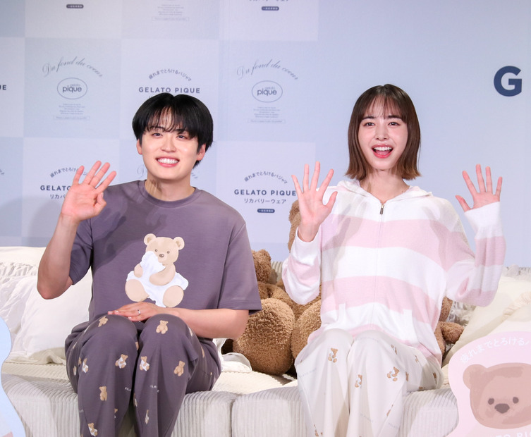 左から）池田直人（レインボー）、井桁弘恵【撮影／平木昌宏】