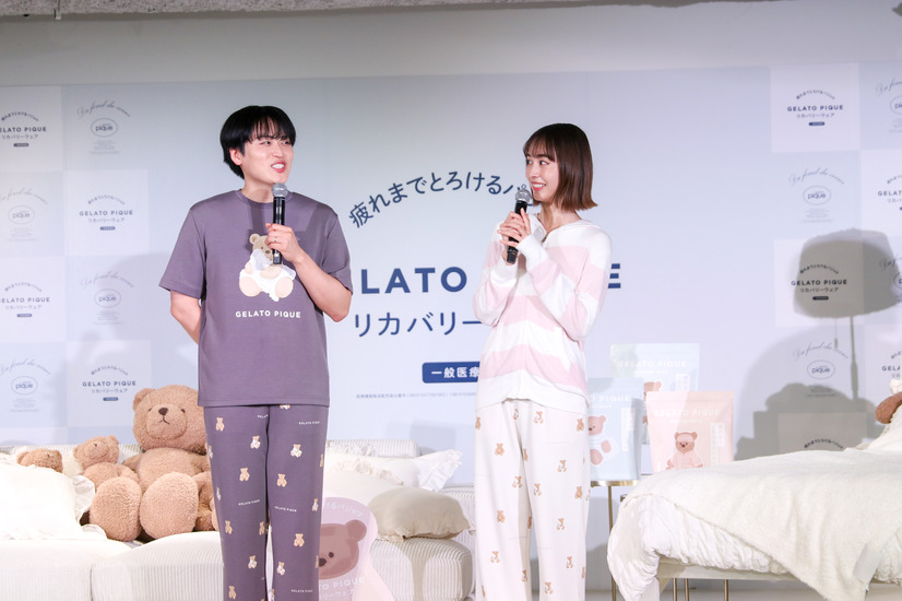 左から）池田直人（レインボー）、井桁弘恵【撮影／平木昌宏】