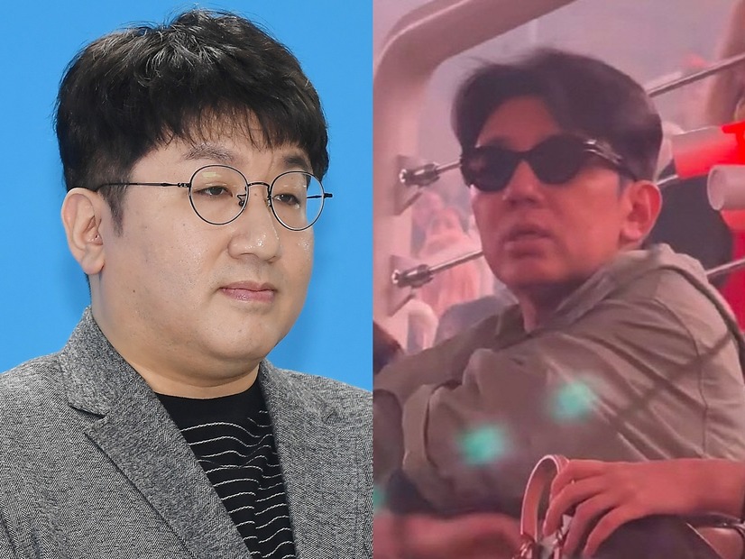 再び激ヤセ？“BTSの父”パン議長、HYBE所属アーティスト公演でのビジュアルに注目「こんなに変わるの」