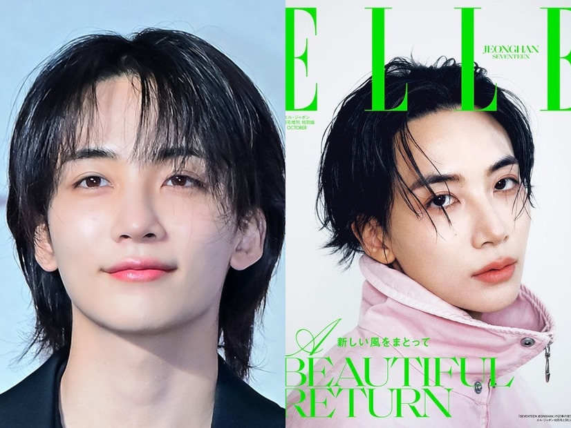 これぞオトナの魅力…SEVENTEEN・ジョンハン、初の『エル・ジャポン』ソロ表紙に抜擢