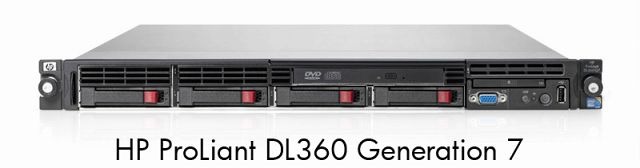 HP ProLiant DL360 G7