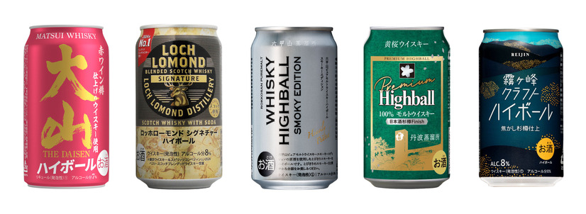 希少なハイボールを缶で楽しめる！
