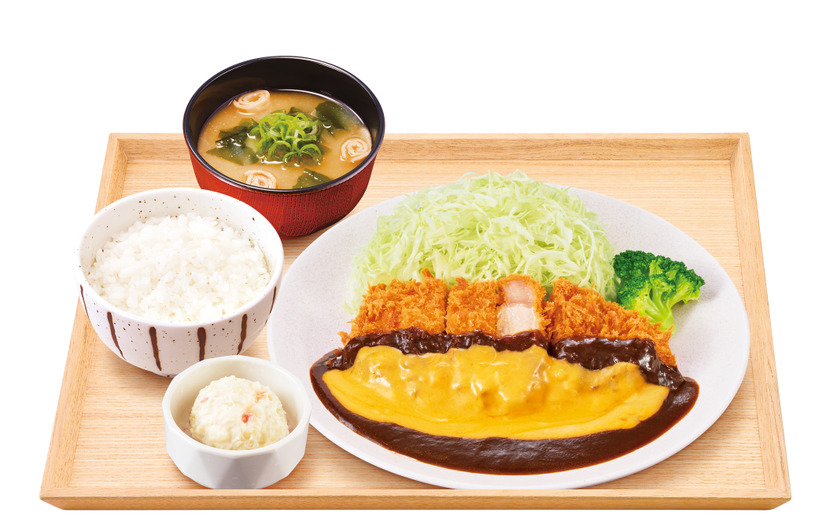 熟成ロースデミチーズかつ定食