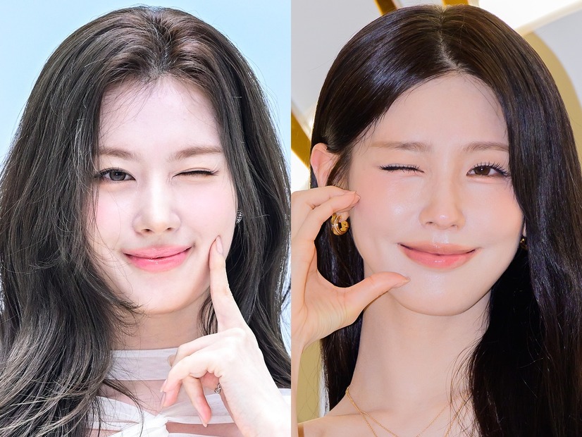 「どっちがどっち？」TWICE・サナ&i-dle・ミヨン、姉妹のような2ショットが話題！仲良しぶりにファン笑顔