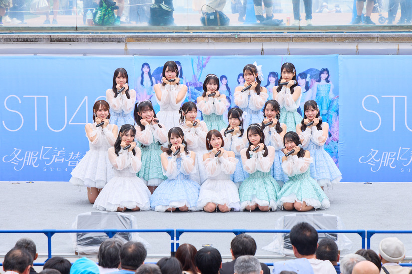 STU48「冬服に着替えたら」甲斐心愛が初センター！東京でライブイベント開催
