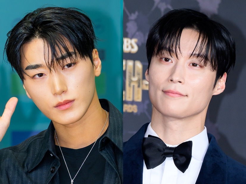 まるで兄弟？ATEEZ・サン、“そっくり”俳優との2SHOTに反響「夢にまで見た」「可愛すぎる」