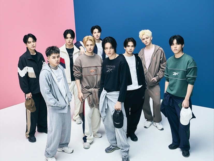 TREASURE、「Reebok」新ビジュアル公開！個性光る多彩な秋スタイルに注目