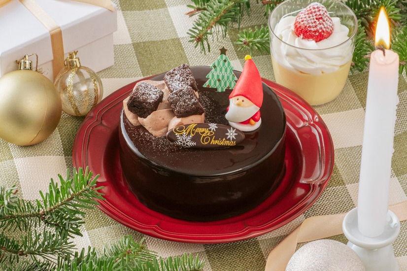 クリスマス チョコケーキ