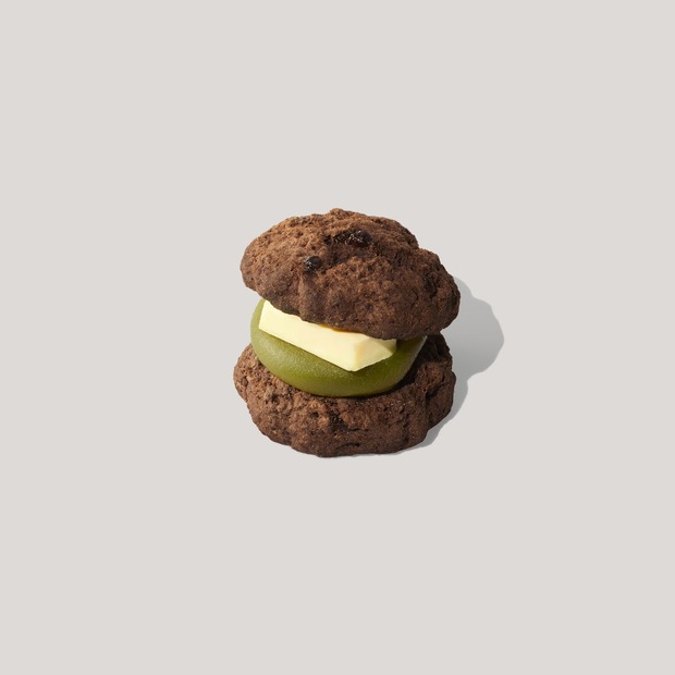 抹茶あんバター チョコスコーンサンド