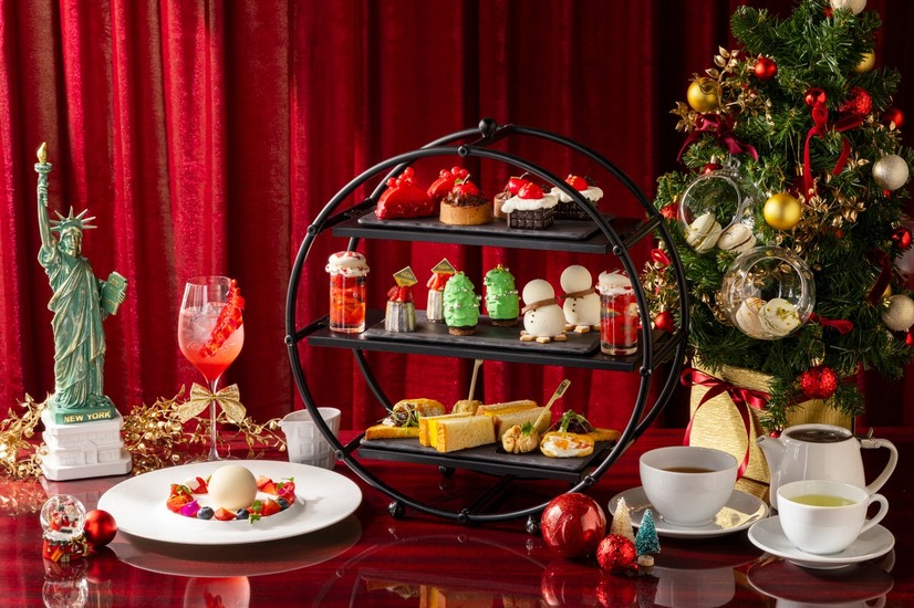 クリスマスアフタヌーンティーの全景