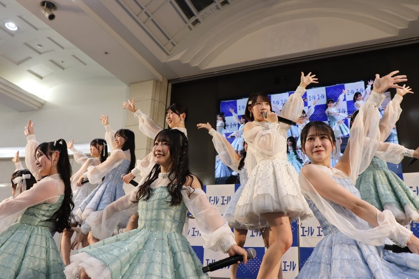STU48、14thシングル発売日に広島駅でイベント　甲斐心愛が初センター