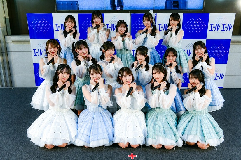 STU48、14thシングル発売日に広島駅でイベント　甲斐心愛が初センター