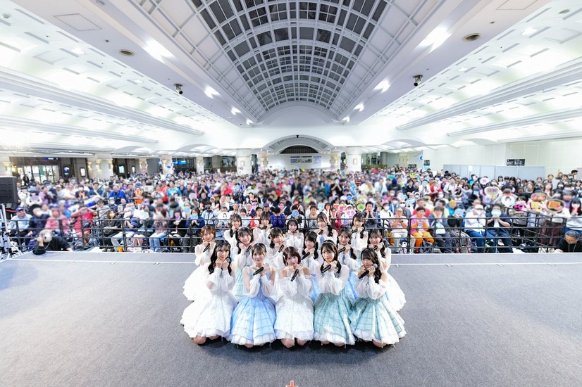 STU48、14thシングル発売日に広島駅でイベント　甲斐心愛が初センター