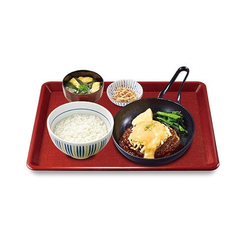 とろ～りチーズ和風デミハンバーグ定食