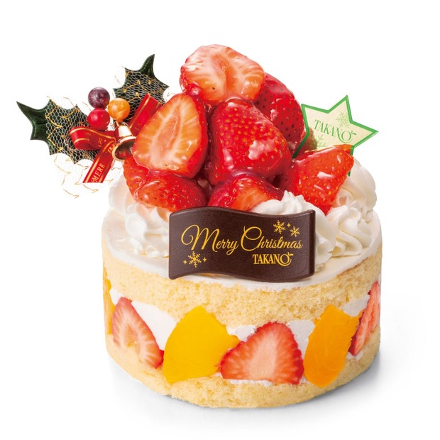 【近鉄限定】 〈フルーツクチュールタカノ〉 クリスマスエディション 5,400円 約径12cm【限定数180】酒微量　©2026 glimmer globe Harada Atsuko