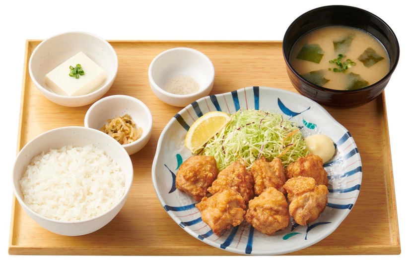 から揚げ定食