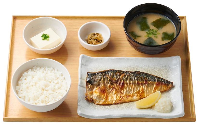 サバの塩焼定食
