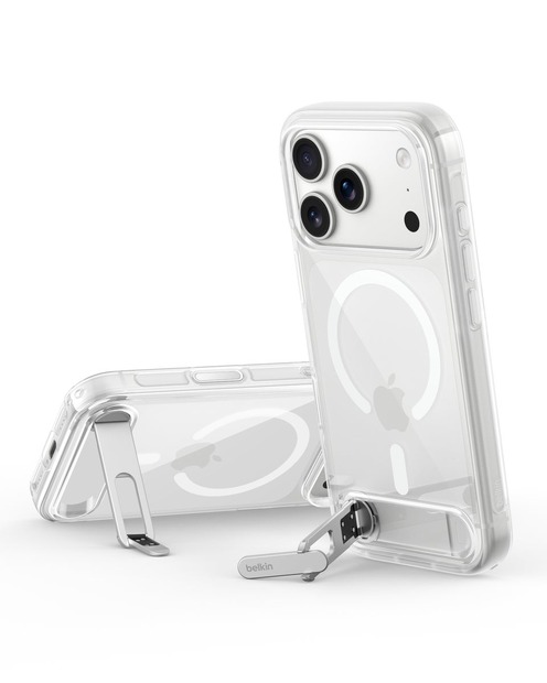 キックスタンド付きのSheerForce Clearシリーズ