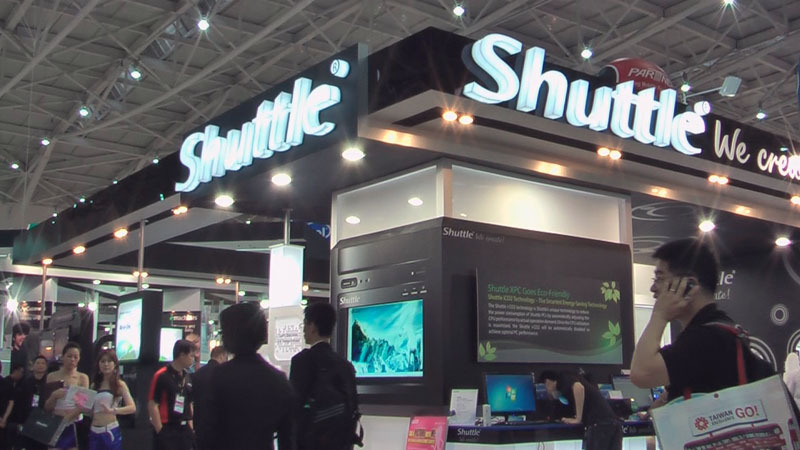 Shuttleのブース