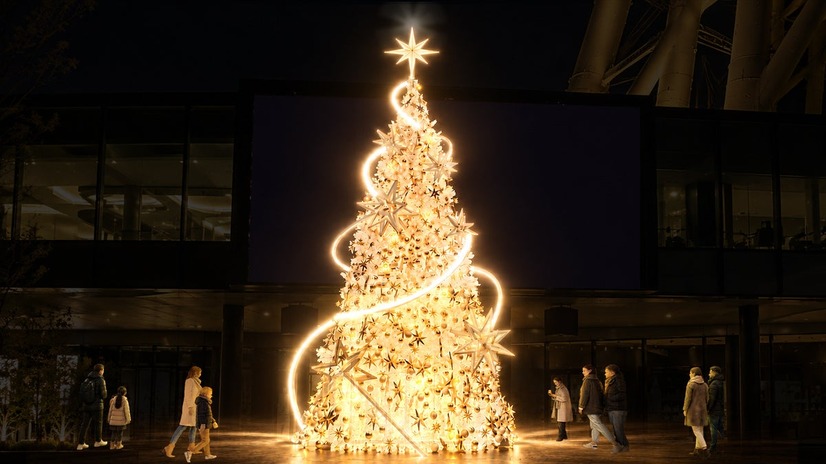 スカイアリーナ「WISH UPON A STAR TREE」 ©TOKYO-SKYTREETOWN