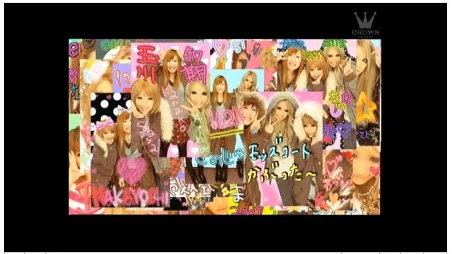 ビデオクリップではギャル205人のプリクラが次々と登場