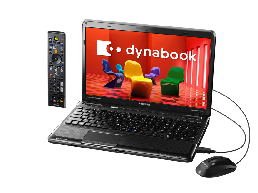 TVノートの「dynabook TV」（ベルベッティブラック）