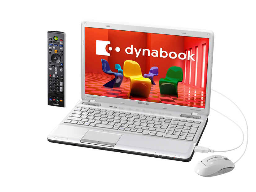 TVノートの「dynabook TV」（ベルベッティホワイト）