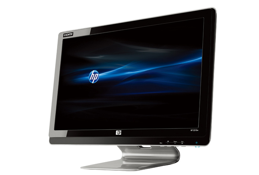 21.5V型（1,920×1,080ピクセル）の「HP 2210m」