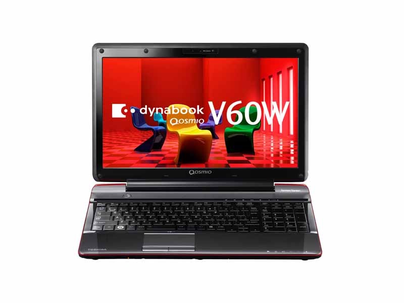 15.6型HD液晶の「dynabook Qosmio V60W」