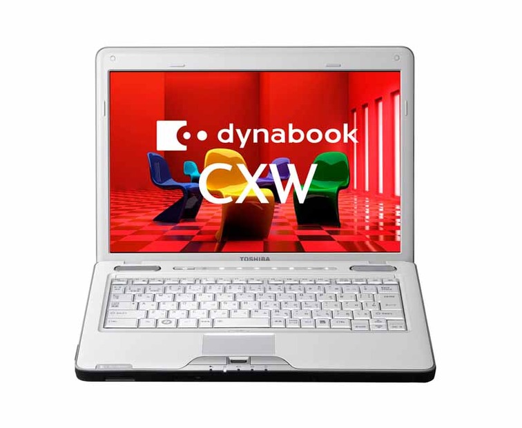 13.3V型ワイド液晶の「dynabook CXW/45MW」