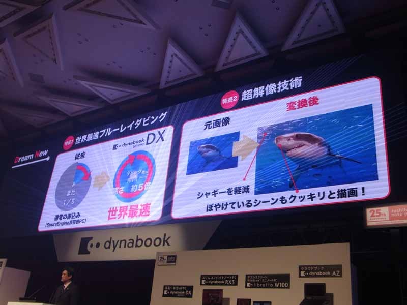 「dynabook Qosmio DX」の映像性能