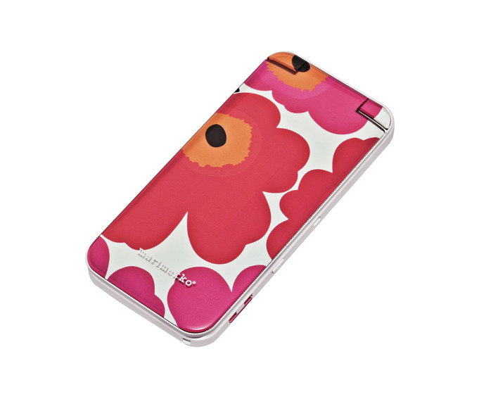 「SH-02B marimekko」UNIKKO red