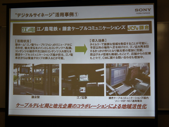 江ノ電×JCN鎌倉の活用事例