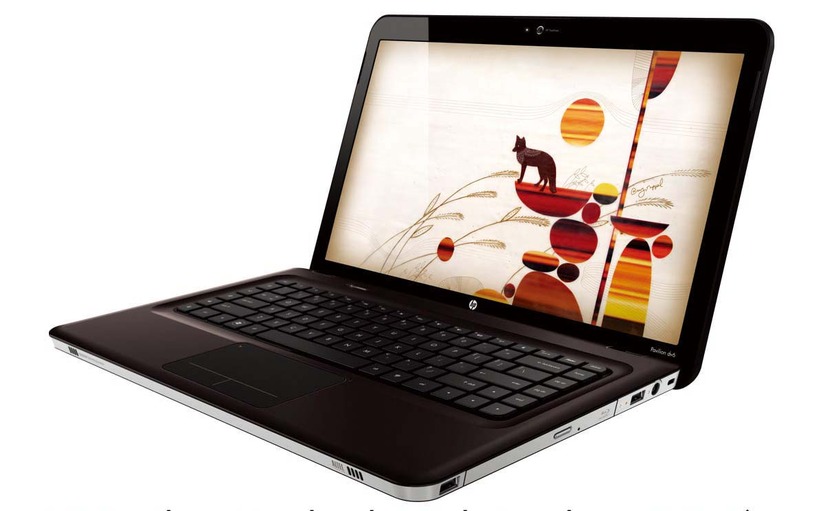 15.6V型液晶「HP Pavilion Notebook PC dv6i/dv6a（ブラックチェリー）」